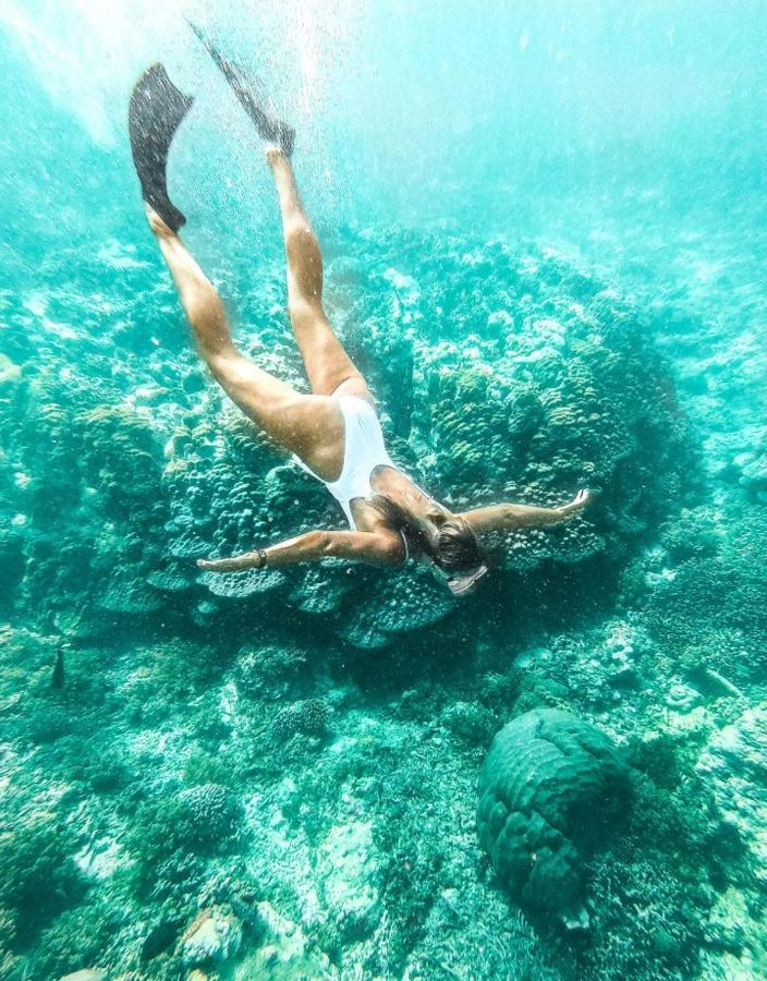 Sasak Island Bungalows Gili Meno Bagian luar foto